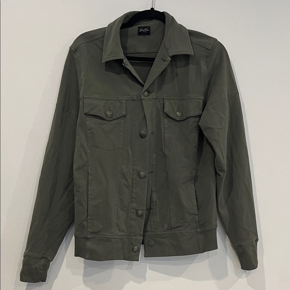 Good Man Brand Olive Shirt Jacket